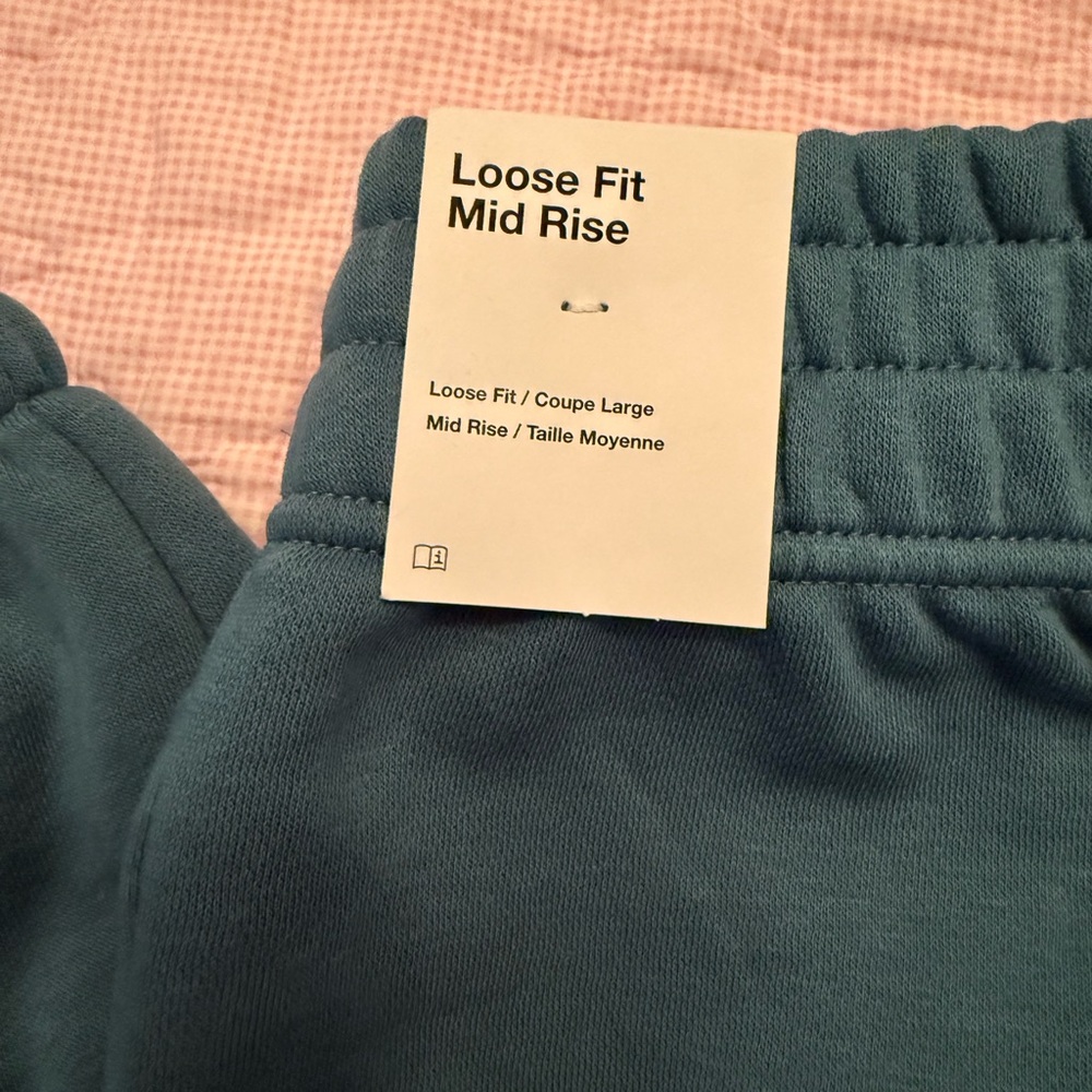 Nike Cerulean Blue Loose Fit Joggers - Picture 3 of 3